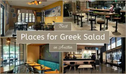 Best Places For Greek Salad In Austin